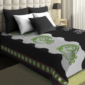Покрывало Lumatex &quot;572 Black-Green&quot;, 220x260 см, черно-зеленый