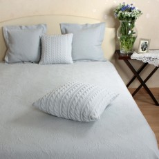 Покрывало "COUNTRY" LUXBERRY, 200х220 см, голубой