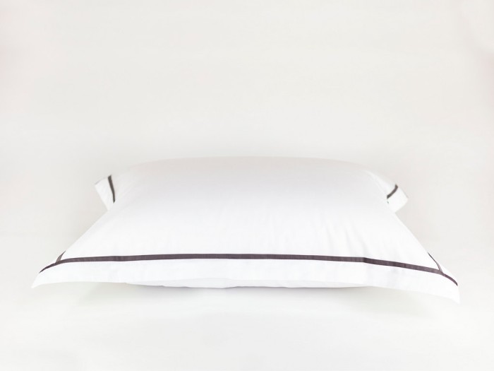 Постельное белье German Grass "Salzburg Gray", 2-х спальное, белый