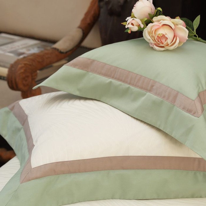 Постельное белье Valeron Jakar "Lennox", 2-х спальное (евро), зеленый