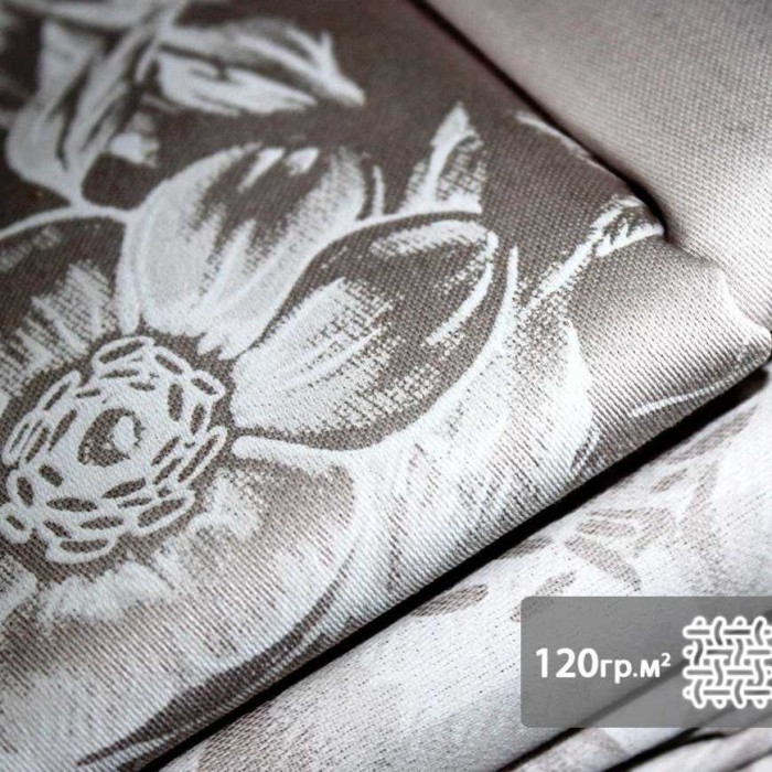 Постельное белье Do&Co Deluxe "Advina", 2-х спальное (евро), капучино