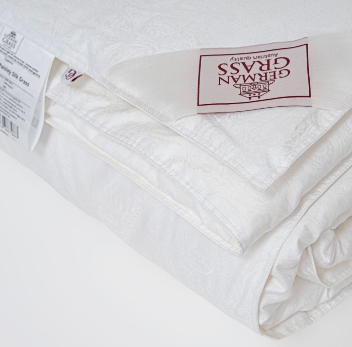 Одеяло German Grass шелк "Paisley Silk", 240x260 см, всесезонное