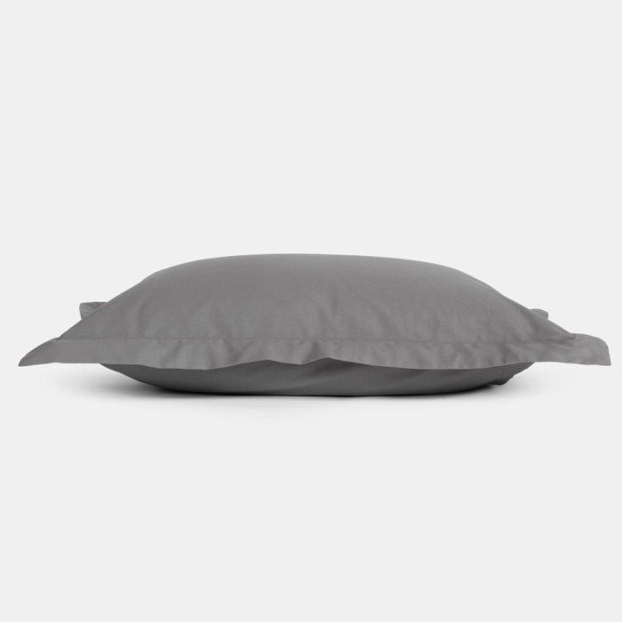 Наволочка  German Grass "Graphite Allure", 50x70 см, 2 шт, темно-серый