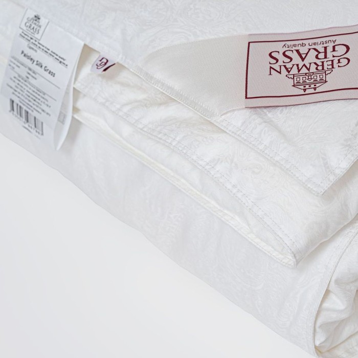 Одеяло German Grass шелк "Paisley Silk", 140x205 см, всесезонное