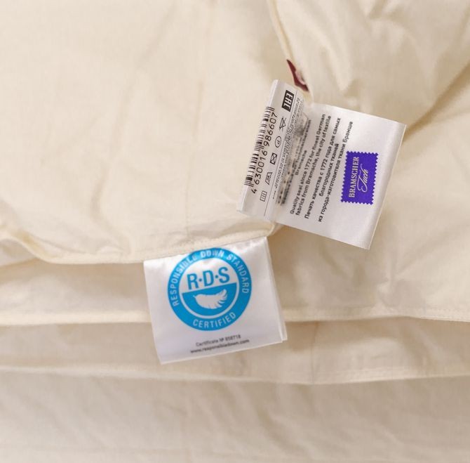 Одеяло German Grass пуховое "Organic Down", 200x220 см, всесезонное