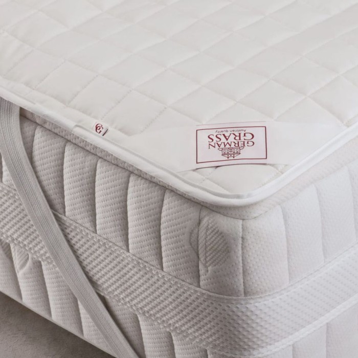 Наматрасник German Grass хлопок "Mattress Cotton", 140х200 см, легкий