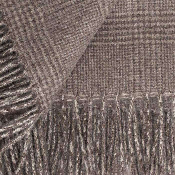 Плед Co.Bi кашемир "Kate", 140x180 см, коричневый