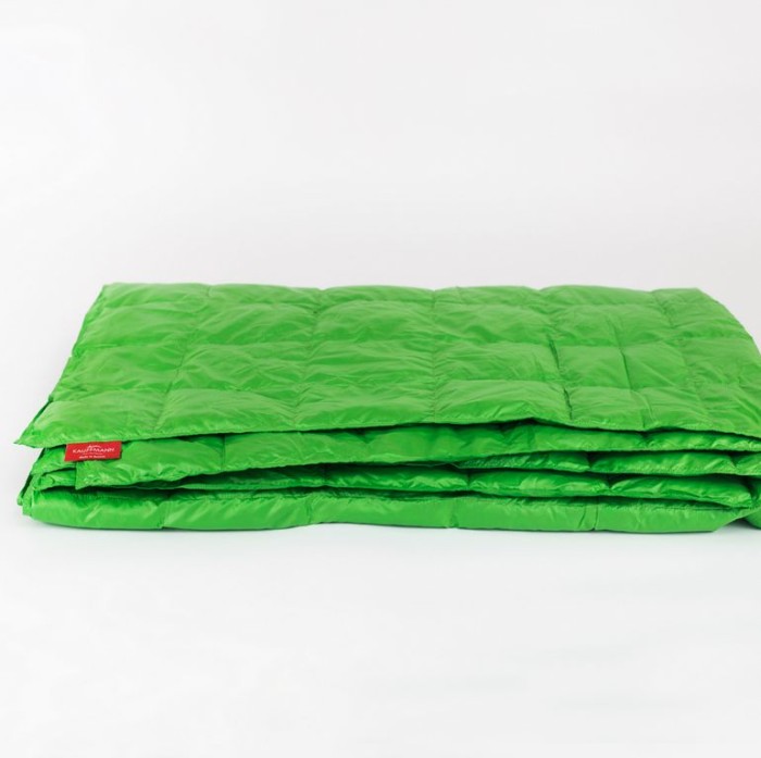 Плед Kauffmann дорожный "Travel", 140x200 см, легкий, зеленый