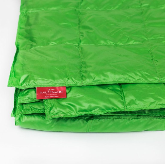 Плед Kauffmann дорожный "Travel", 140x200 см, легкий, зеленый