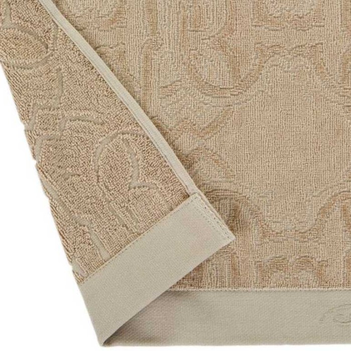 Комплект полотенец Roberto Cavalli "Araldico 810", 2 шт, кремовый