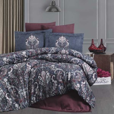Постельное белье Do&amp;Co Deluxe &quot;Aleron&quot;, 2-х спальное (евро), синий
