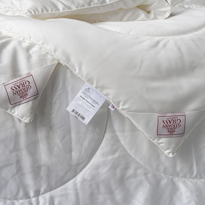 Одеяло German Grass эвкалипт "Double Tencel", 240x260 см, всесезонное