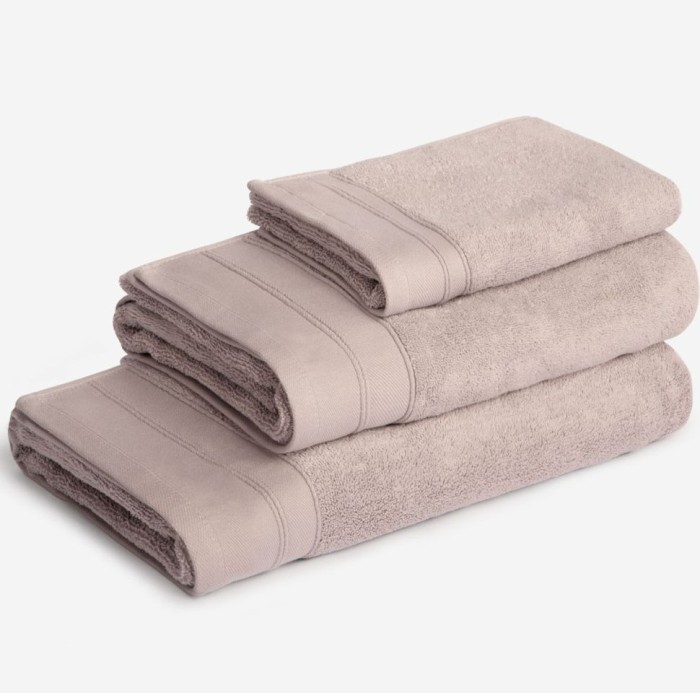 Полотенце German Grass "Pearl Balance", 40x70 см, светло-серый