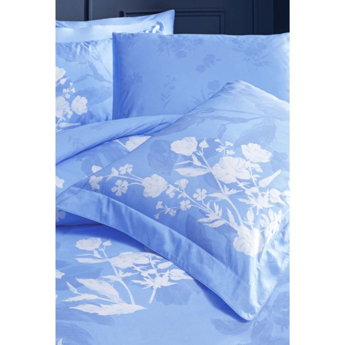 Постельное белье Valeron Usc "Eunike", king-size, голубой