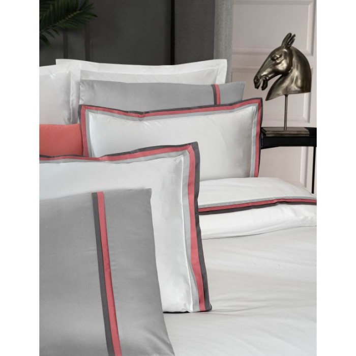 Постельное белье Sarev "Minsk", 2-х спальное (евро), серый