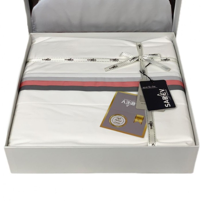 Постельное белье Sarev "Minsk", 2-х спальное (евро), серый