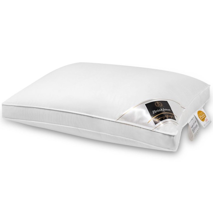 Подушка Brinkhaus пуховая "Chalet" с бортиком, 50x70 см, средняя