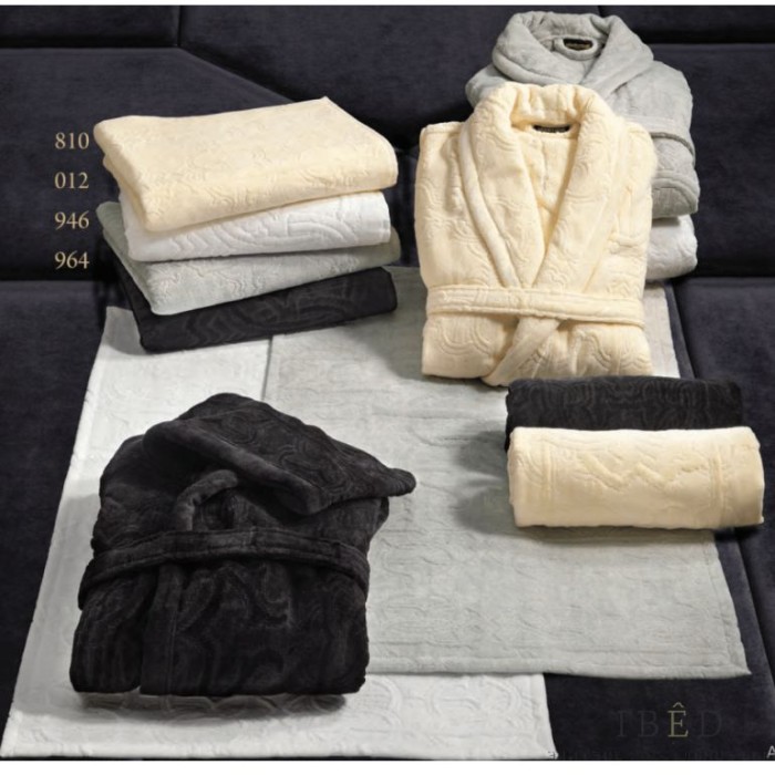 Комплект полотенец Roberto Cavalli "Araldico 946", 2 шт, серый