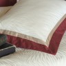 Постельное белье VALERON JAKAR "LENNOX", 2-х спальное (евро), бордовый
