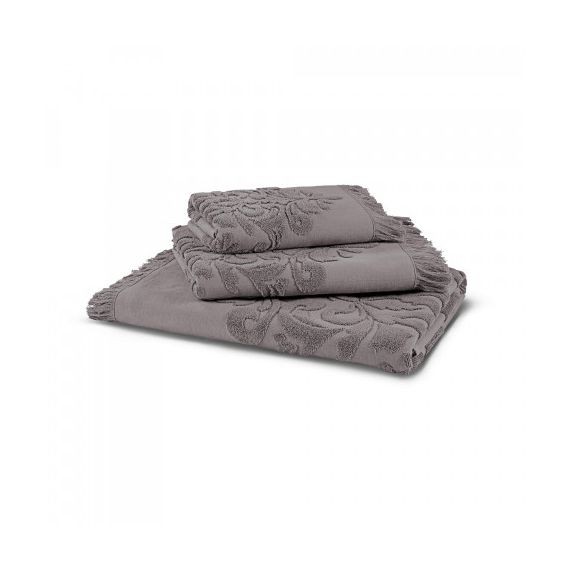 Полотенце Hamam "Penna Solid Jacquard", 76x142 см, серый