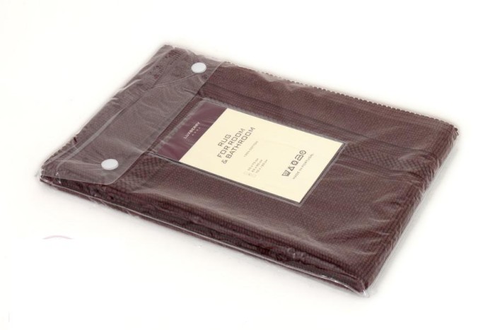 Коврик Luxberry универсальный, 65x90 см, терракотовый