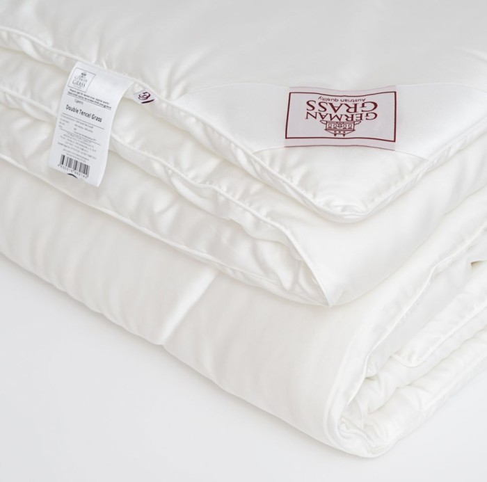 Одеяло German Grass эвкалипт "Double Tencel", 140x205 см, всесезонное