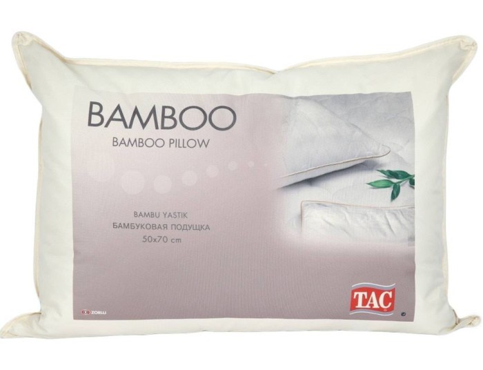 Одеяло Tac бамбук "Bambu", 155x215 см, белый