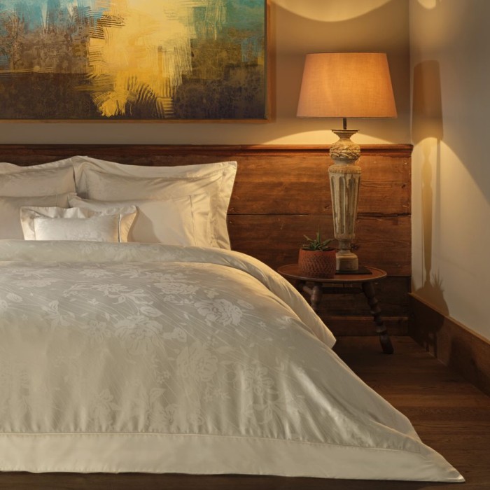 Постельное белье Valeron Jakar "Freya", 2-х спальное (евро), экрю