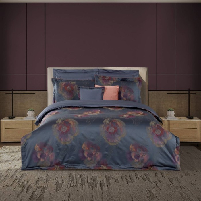 Постельное белье Sarev "Irene", 2-х спальное (евро), синий