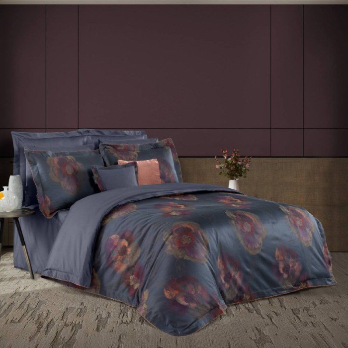 Постельное белье Sarev "Irene", 2-х спальное (евро), синий