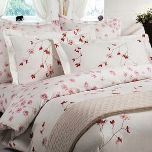 Постельное белье Mirabello "Rose Hiver", 2-х спальное (евро)/king-size, розовый, v03