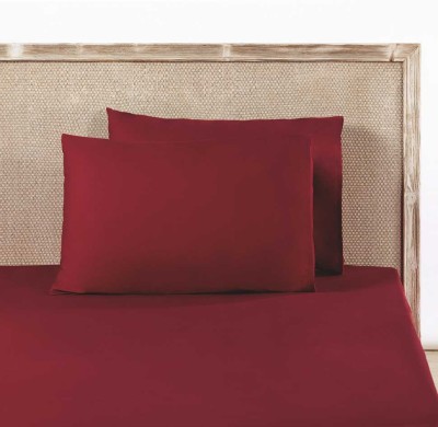 Наволочка Lappartement &quot;Percale&quot;, 50x70 см, 2 шт, бордовый
