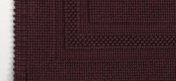 Коврик Luxberry универсальный, 70x120 см, терракотовый