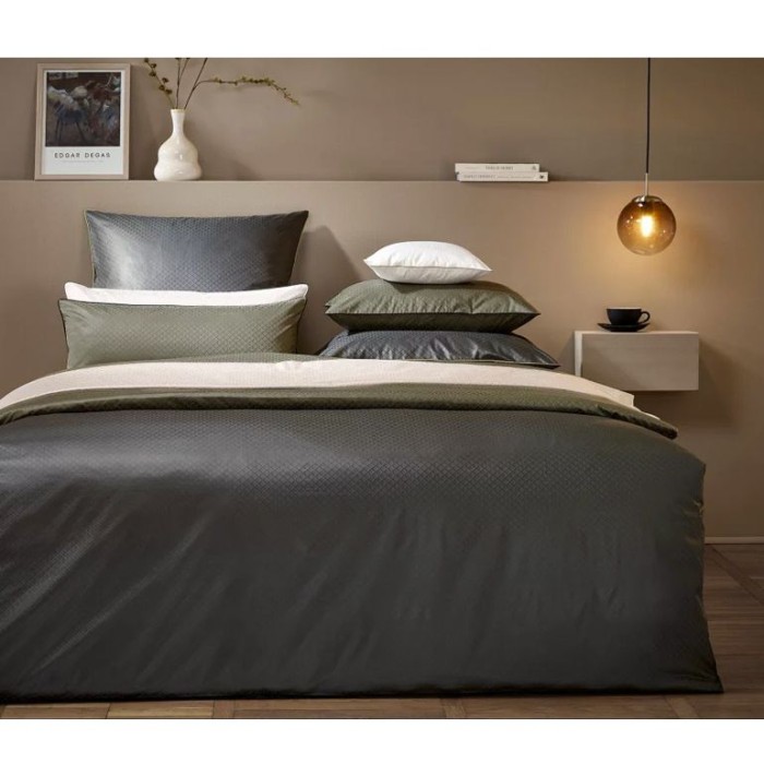 Постельное белье Curt Bauer дамаст "Arezzo", 1,5 спальное, черный