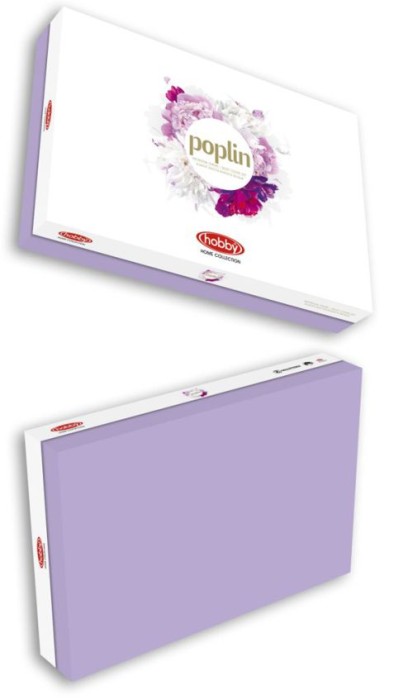 Постельное белье Hobby поплин "Carla", 2-х спальное (евро), персиковый