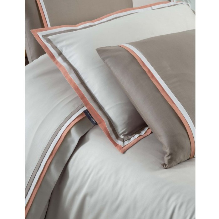 Постельное белье Sarev "Minsk", 2-х спальное (евро), серо-бежевый