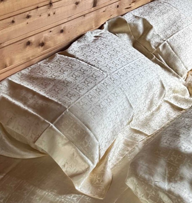 Постельное белье PALOMBELLA жаккард "Everest", семейное, золотистый