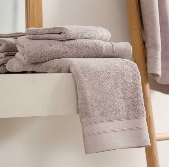 Комплект полотенец German Grass "Pearl Balance", 2 шт, светло-серый