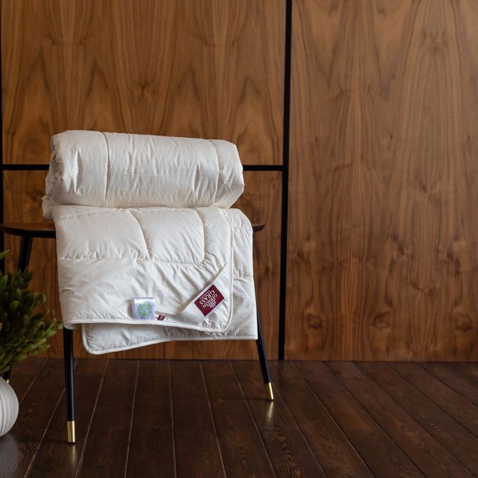 Одеяло German Grass хлопок "Organic Cotton", 200x220 см, всесезонное