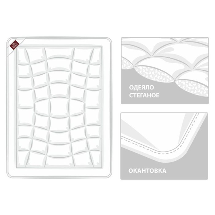 Одеяло German Grass хлопок "Organic Cotton", 200x220 см, всесезонное