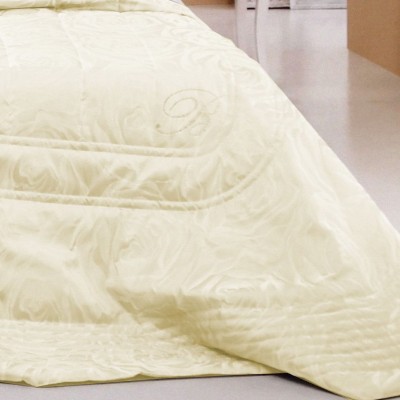 Покрывало Blumarine &quot;Decor&quot; жаккард, стразы SWAROVSKI, 270x270 см, бежевый