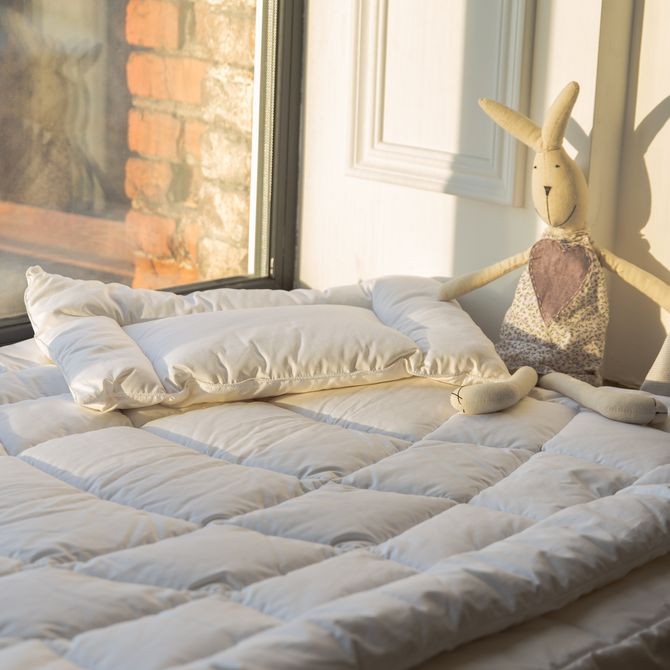 Одеяло Prinz and Prinzessin шелк "Baby Silk Coсoоn", 100x135 см, всесезонное Light