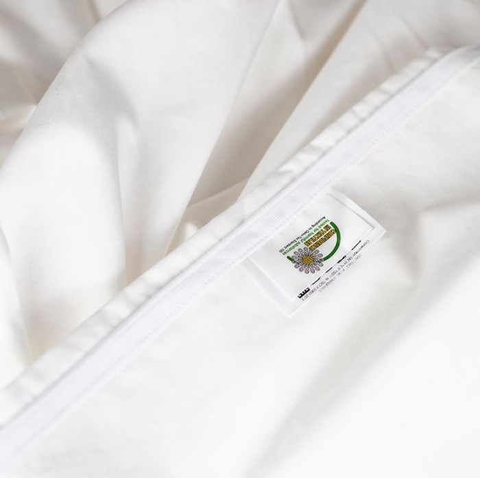 Постельное белье German Grass "Salzburg Pearl", семейное, белый