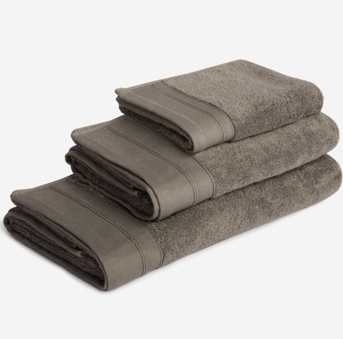 Полотенце German Grass "Grey Balance", 40x70 см, серый