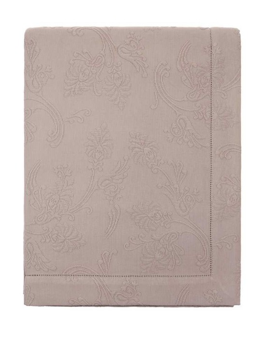 Покрывало Luxberry мережка "Country", 220x240 см, мокко