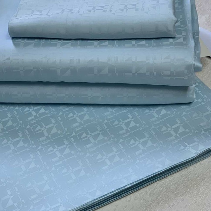 Постельное белье PALOMBELLA жаккард "Everest", семейное, аква