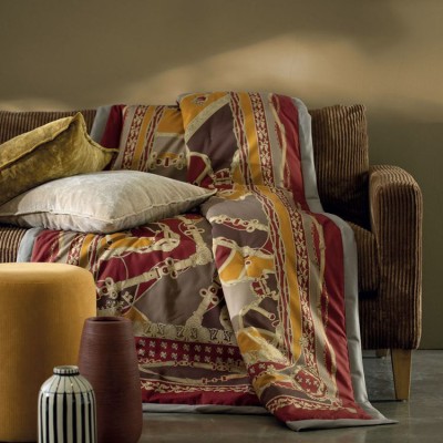 Покрывало Svad Dondi "Horsiere", 270x270 см, угольный