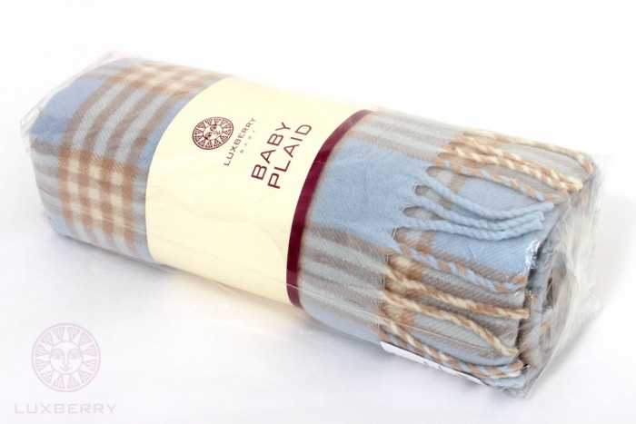 Плед детский Luxberry "Lux 1", 75х100, голубой