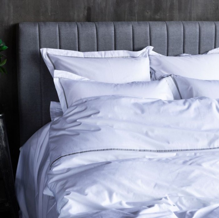 Постельное белье German Grass "Salzburg Pearl", 2-х спальное, белый