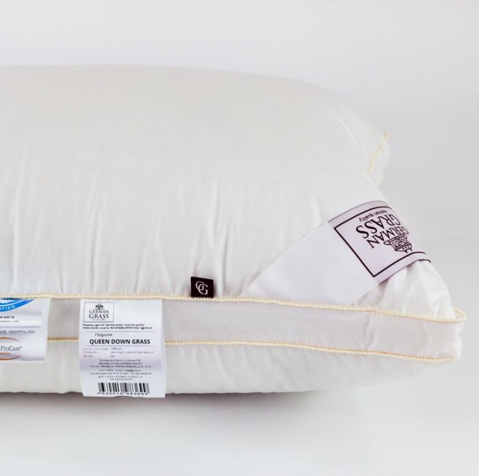 Подушка German Grass "Queen Down", 50x70 см, средняя